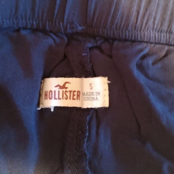 Hollister Navy Blue Lace Mini Skirt Small - Picture 3 of 5